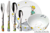 Coffret repas enfant WMF Le Petit Prince acier inox 18/10 et porcelaine