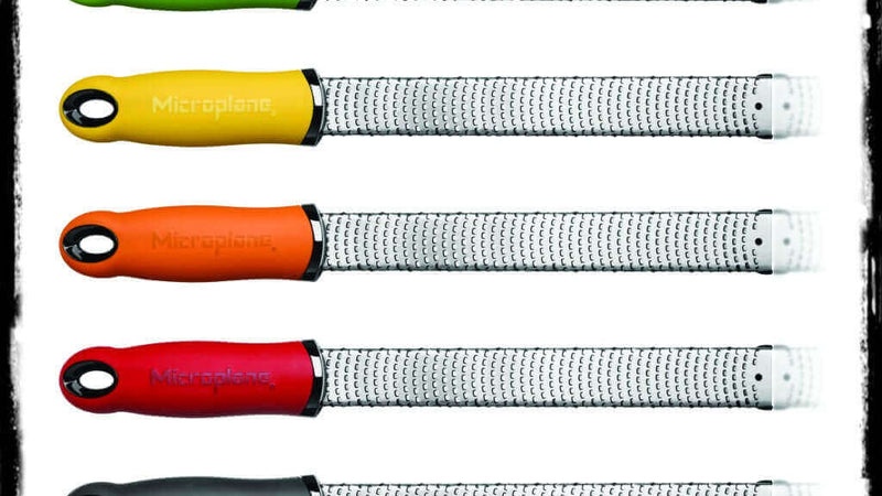 Arrivage de râpes-zesteur Microplane chez Couteauduchef