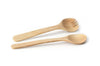 Set de 2 couverts à salade Continenta en bois d'hévéa 31cm