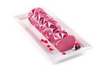 Kit moule à bûche glacée en silicone Silikomart Diamond