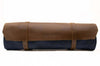 Trousse à couteaux vide Alaskan Maker Chef - 61x38,5cm avec 9 emplacements - Bleu marine