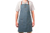 Tablier de cuisine Alaskan Maker N°325 vintage en coton - Denim foncé