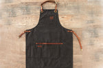 Tablier de cuisine Alaskan Maker N°547 vintage en toile - Noir