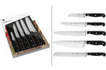 Coffret de 5 couteaux WMF Spitzenklasse Plus lames inox et manches rivetés