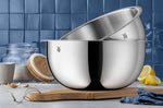 Set de 4 bols de cuisine WMF Gourmet en acier inox 18/10 Cromargan