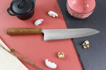 Couteau de chef japonais artisanal Wusaki Migaki G3 21cm