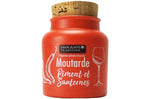 Moutarde traditionnelle Savor&Sens au Piment d'Espelette et Sauternes - 110g