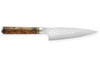 Couteau universel japonais artisanal forgé Takeshi Saji R2 Tsuchime 13cm