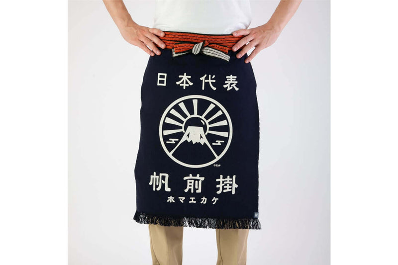 Tablier de cuisine japonais Anything Maekake Mont Fuji