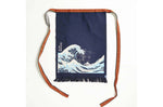 Tablier de cuisine japonais Anything Maekake Hokusai Vague