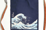 Tablier de cuisine japonais Anything Maekake Hokusai Vague