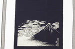 Tablier de cuisine japonais Anything Maekake Hokusai Mont Fuji rouge