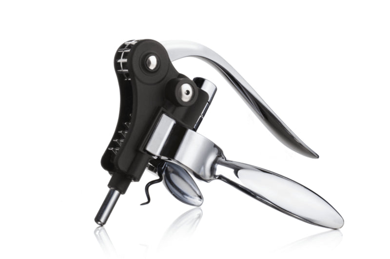 Tire-bouchon à levier Vacu Vin horizontal noir 14,5cm