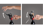 Tire-bouchon à levier Vacu Vin horizontal noir 14,5cm