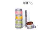 Coffret thés et infusions bio Quai Sud Ma Pause Zen + gourde en verre et filtre à thé