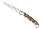 Couteau pliant Laguiole Bougna Baroque 12cm bois burl