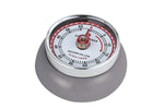 Minuteur de cuisine aimanté Zassenhaus Speed vintage - Gris