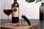 Tire-bouchon à levier vertical Vacu Vin noir