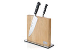 Bloc magnétique Zassenhaus en bois pour 10 couteaux de cuisine - Chêne