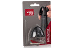 Coupe capsule à vin 4 molettes Vacu Vin noir