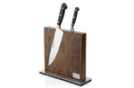 Bloc magnétique Zassenhaus en bois pour 10 couteaux de cuisine - Frêne