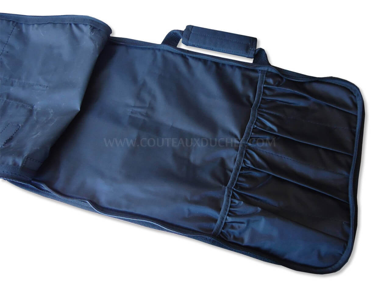 Trousse pour 4 couteaux + poche accessoires Martinez & Gascon