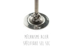 Moulin à épices manuel Peugeot Line en aluminium 12cm - Moulin à sel