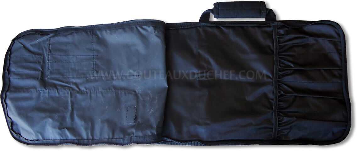 Trousse pour 4 couteaux + poche accessoires Martinez & Gascon