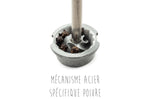 Moulin à épices manuel Peugeot Line Carbone 12cm - Moulin à poivre