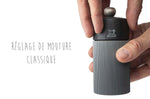Moulin à épices manuel Peugeot Line Carbone 12cm - Moulin à sel