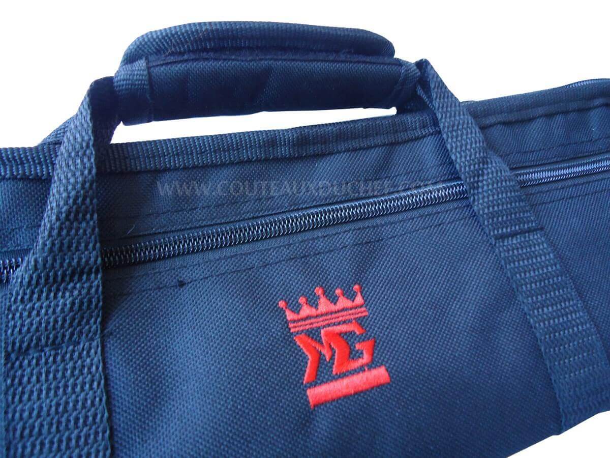 Trousse pour 4 couteaux + poche accessoires Martinez & Gascon