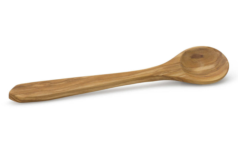 Cuillère à mélanger ronde Continenta en bois d'olivier 30cm