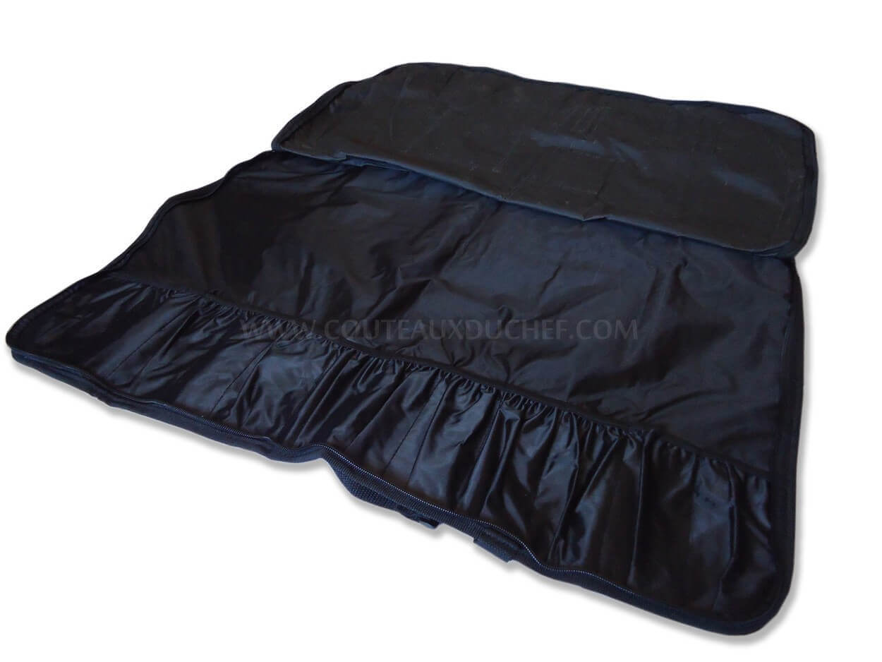 Trousse pour 12 couteaux + poche accessoires Martinez & Gascon