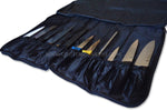Trousse pour 12 couteaux + poche accessoires Martinez & Gascon