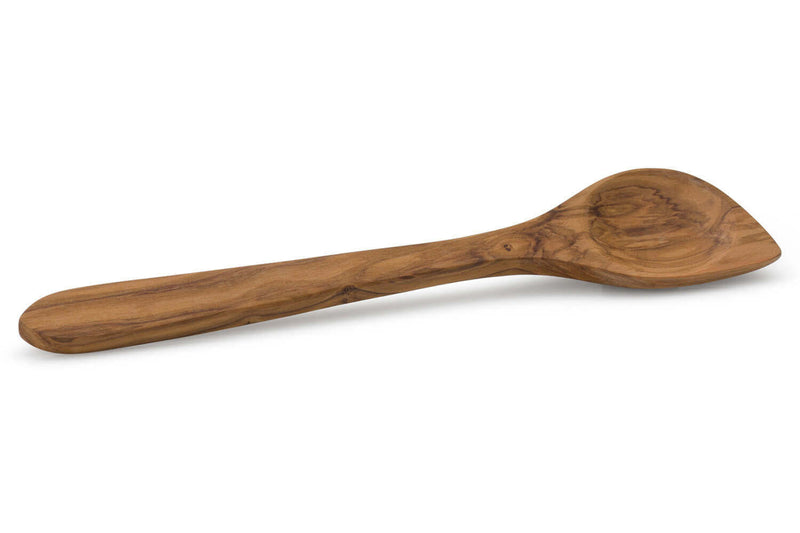 Cuillère à mélanger pointue Continenta en bois d'olivier 30cm