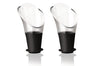 Set de 2 verseurs à vin Vacu Vin noir