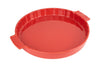 Moule à tarte Peugeot Appolia en céramique rouge Ø30cm