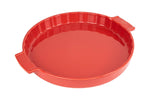 Moule à tarte Peugeot Appolia en céramique rouge Ø30cm