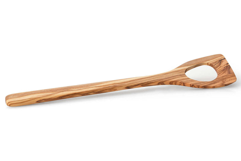 Cuillère à risotto Continenta en bois d'olivier 34cm