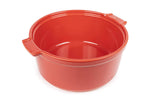 Moule à soufflé Peugeot Appolia en céramique rouge Ø22cm