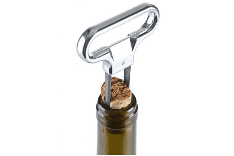 Tire-bouchon Vacu Vin à double lame - Idéal bouchons abîmés