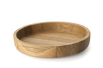 Plateau de service rond Continenta Ø25x4,8cm - Chêne