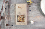 Tablette de chocolat blanc doré Pécou L'Exquise aux amandes salées - 100g