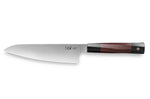 Couteau de chef Xin XinCare acier inoxydable 18cm manche rouge