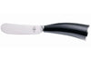 Couteau à beurre Forge de Laguiole Lou Bure manche corne foncée 7,5cm