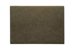Set de table Asa Selection kaki en cuir végétal 46x33cm