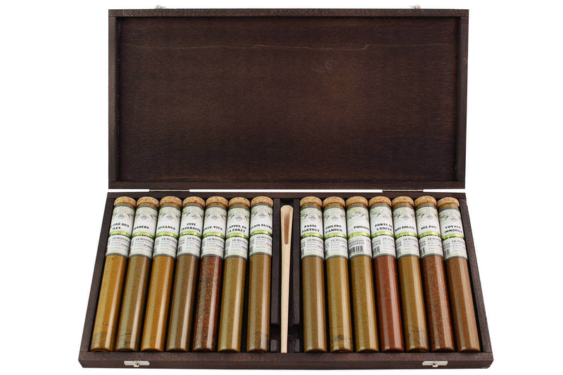 Coffret d'épices Le Monde en Tube Alchimie 14 tubes + cuillère-mesure