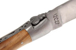 Couteau pliant Laguiole en Aubrac en olivier manche 12cm