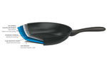 Set de 2 pôeles Cristel Cookway Collection antiadhérentes 24 et 28cm