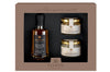 Coffret cadeau truffes Plantin : huile d'olives à la truffe noire + 2 verrines aromatisées